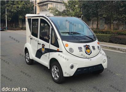  五座钣金车身封闭式电动巡逻车